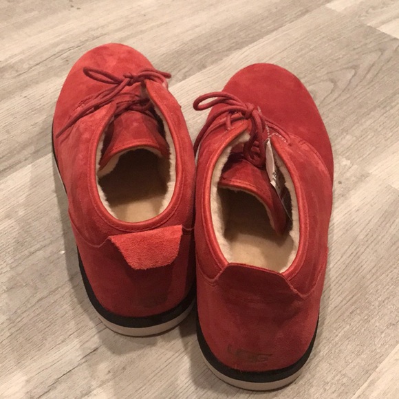 Ugg neumal Cordovan chukka boots Sz 17 and 18 - Picture 3 of 6